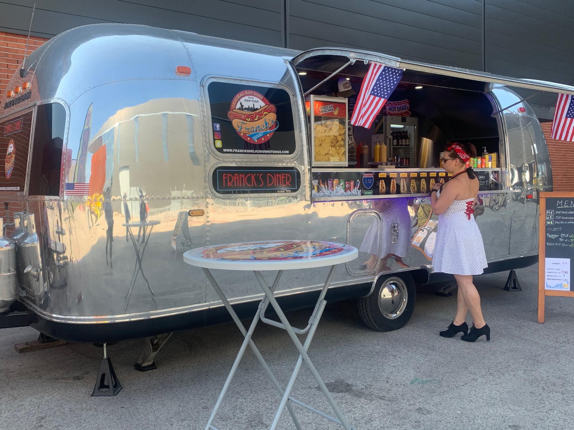 Foodtruck Airstream « Franck’s Diner »