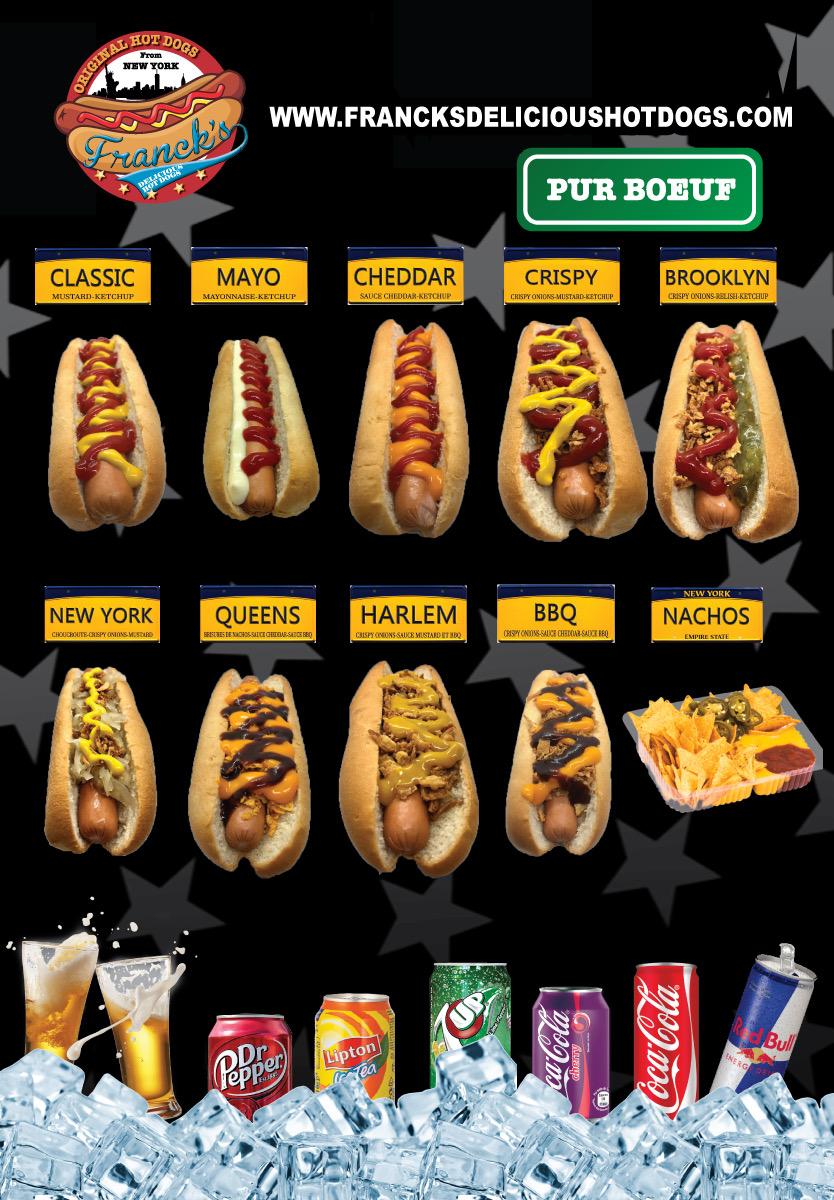 hot dogs board